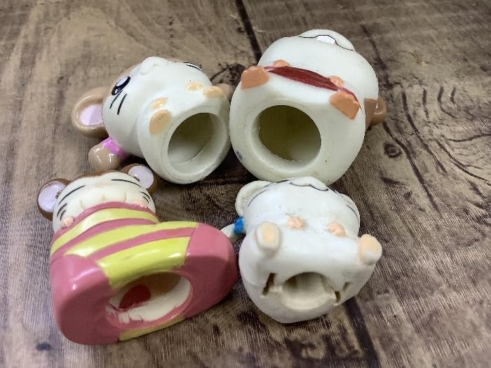 ☆稀少☆ とっとこハム太郎　飛びだせハムちゃんず フィギュア レトロ Amazon | レトロ とっとこハム太郎 ミニフィギュア キャラクター